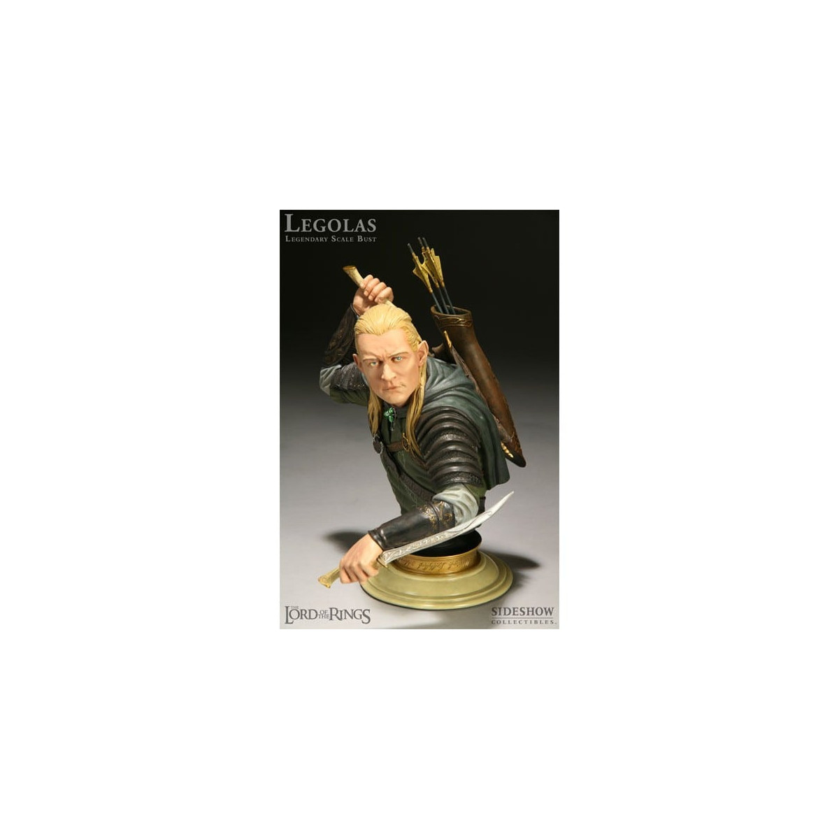 Sideshow - El Señor de los Anillos - LEGOLAS Legendary Scale Bust 1/2 - Ocasión