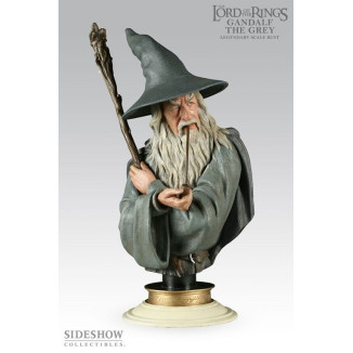 Sideshow - El Señor de los Anillos - GANDALF EL GRIS Busto Escala Legendaria 1/2 - Ocasión