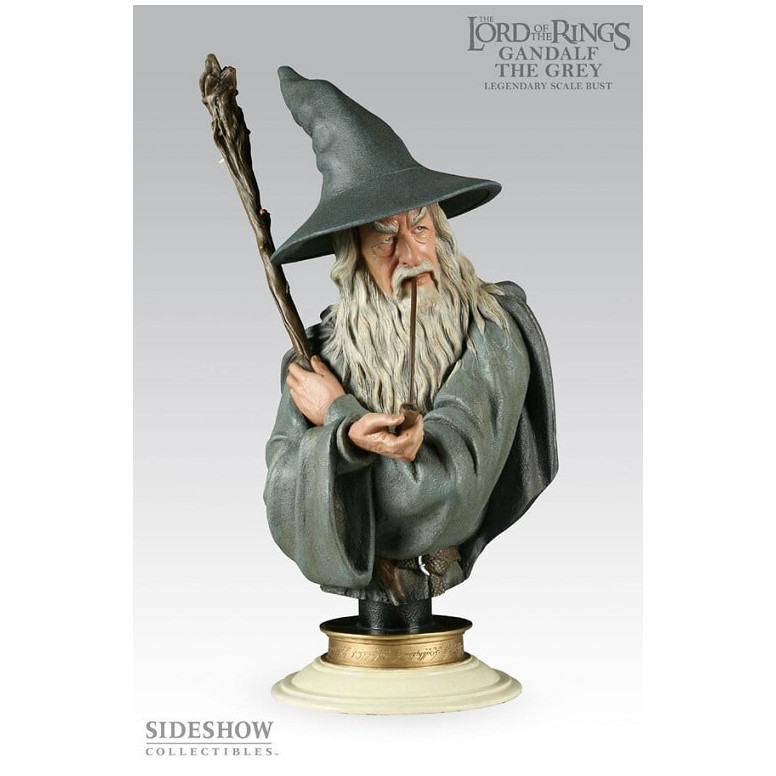 Sideshow - El Señor de los Anillos - GANDALF EL GRIS Busto Escala Legendaria 1/2 - Ocasión