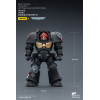 JoyToy Space Marines - Black Templars -Terminator 1 con Power Sword y Storm Bolter 1/18 - Warhammer 40K
