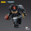 JoyToy Space Marines - Black Templars -Terminator 1 con Power Sword y Storm Bolter 1/18 - Warhammer 40K