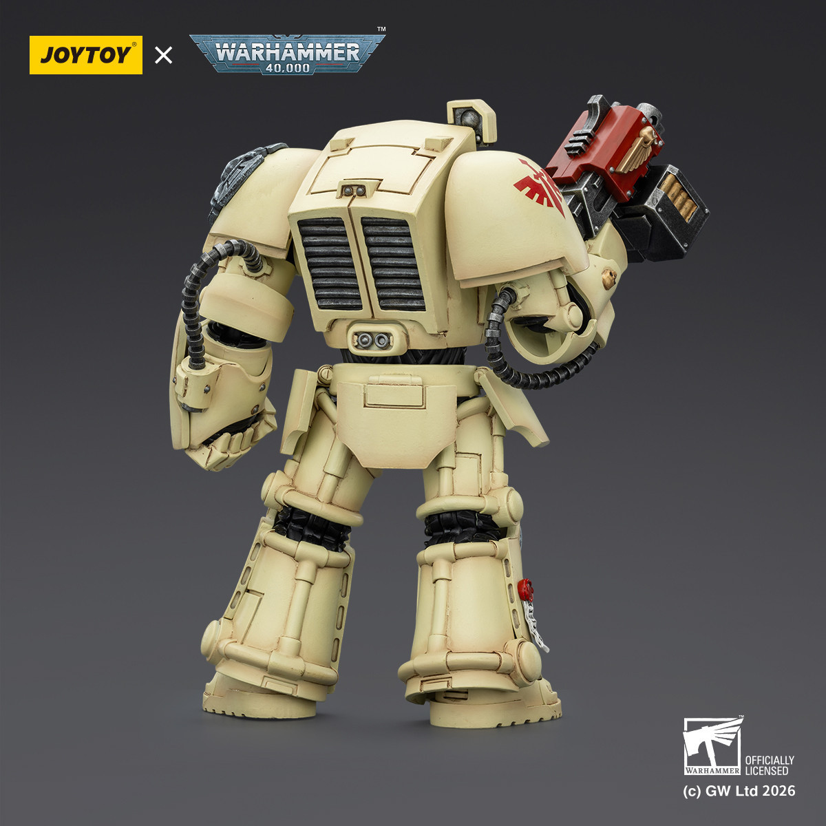 JoyToy Space Marines - Dark Angels - Deathwing Terminator 2 con Puño de Poder y Storm Bolter 1/18 - Warhammer 40k