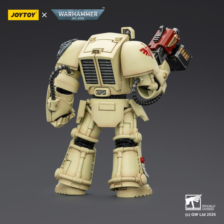 JoyToy Space Marines - Dark Angels - Deathwing Terminator 2 con Puño de Poder y Storm Bolter 1/18 - Warhammer 40k