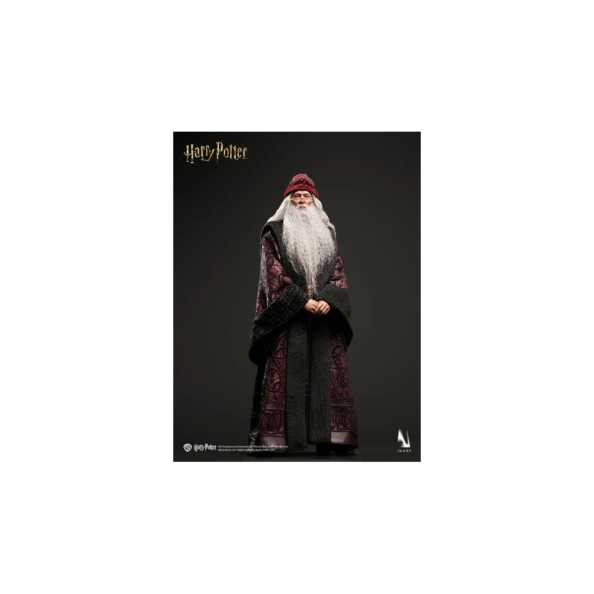 INART - Albus Dumbledore Versión Premium Figura Coleccionable Escala 1/6 - Harry Potter y la Cámara de los Secretos