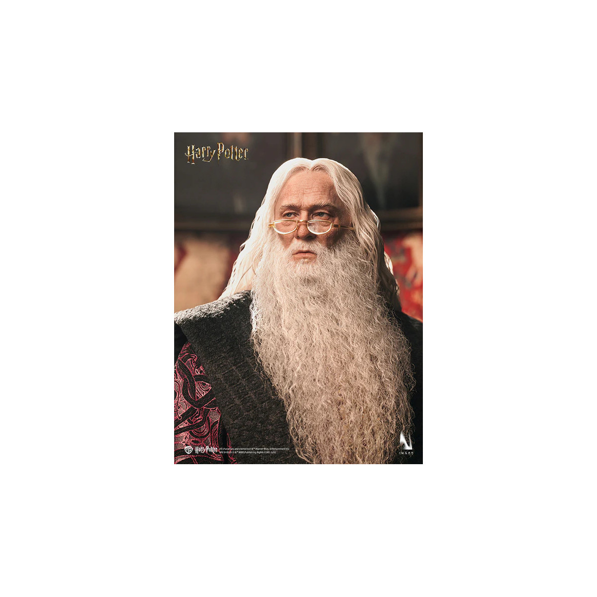 INART - Albus Dumbledore Versión Premium Figura Coleccionable Escala 1/6 - Harry Potter y la Cámara de los Secretos