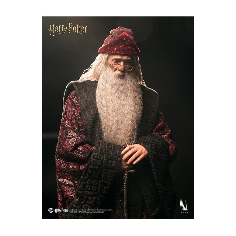 INART - Albus Dumbledore Versión Premium Figura Coleccionable Escala 1/6 - Harry Potter y la Cámara de los Secretos