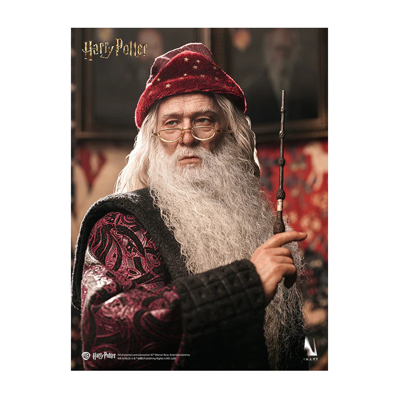 INART - Albus Dumbledore Versión Premium Figura Coleccionable Escala 1/6 - Harry Potter y la Cámara de los Secretos