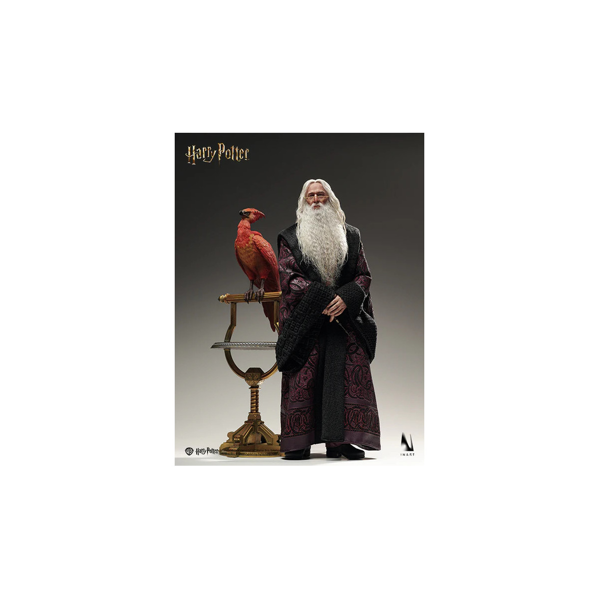 INART - Albus Dumbledore Versión Premium Figura Coleccionable Escala 1/6 - Harry Potter y la Cámara de los Secretos