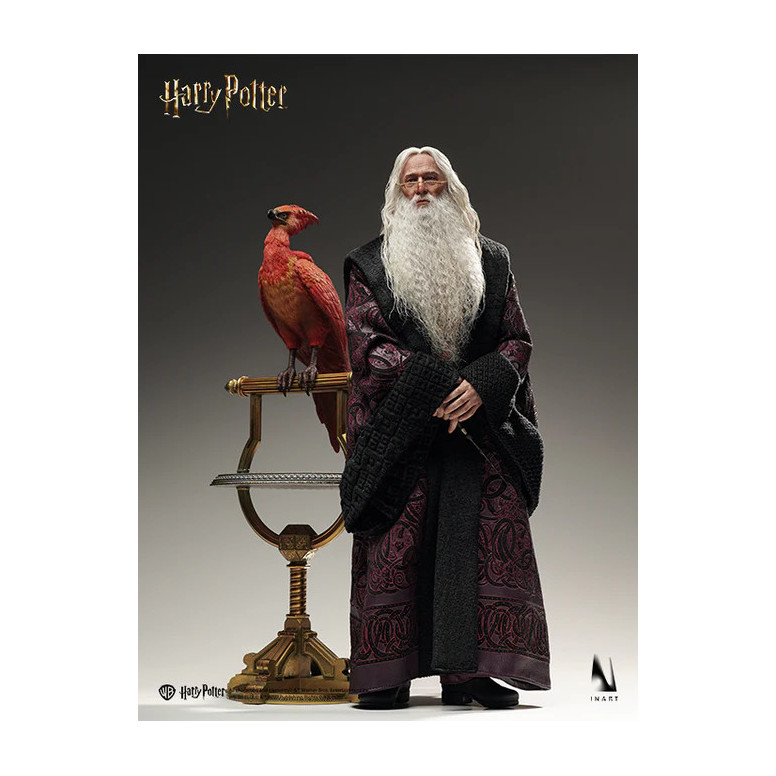 INART - Albus Dumbledore Versión Premium Figura Coleccionable Escala 1/6 - Harry Potter y la Cámara de los Secretos