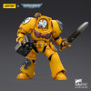 JoyToy Space Marines - Imperial Fists - Terminator 1 con Power Sword y Storm Bolter 1/18 - Warhammer 40k