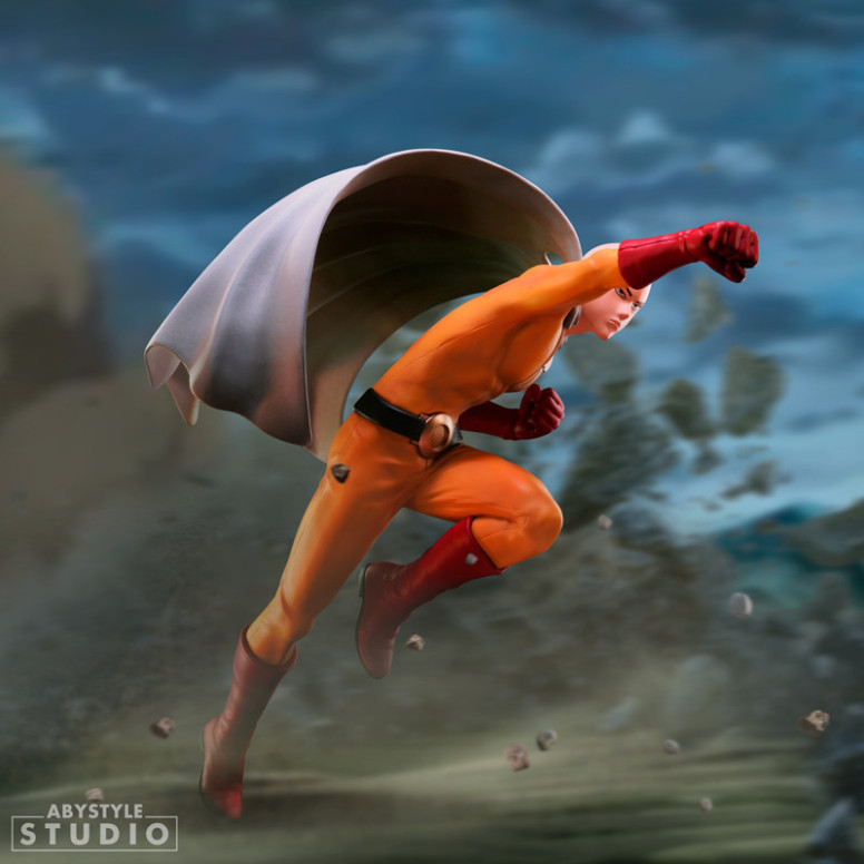 Abystyle - Saitama Super Colección de Figuras 1/10 - One-Punch Man