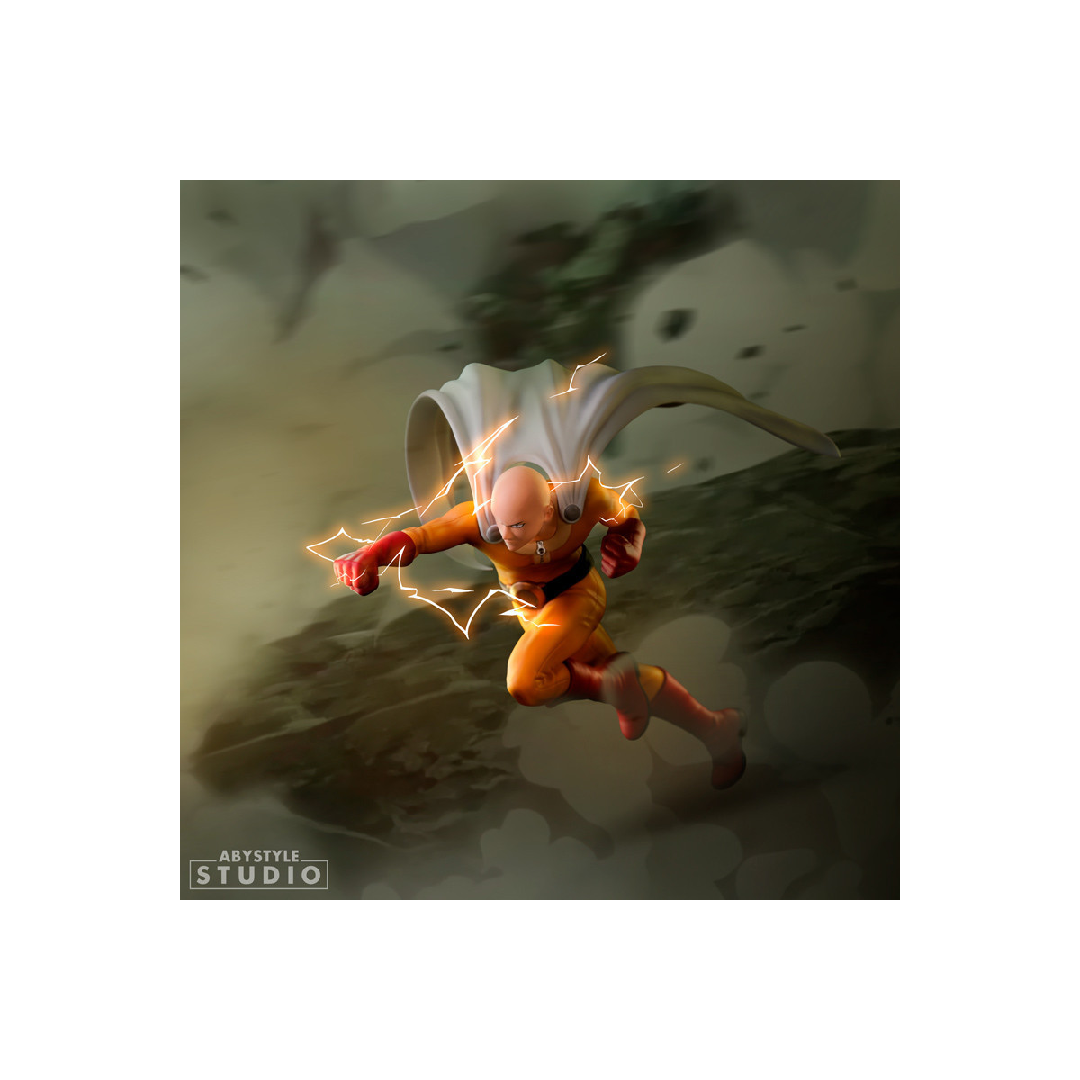 Abystyle - Saitama Super Colección de Figuras 1/10 - One-Punch Man