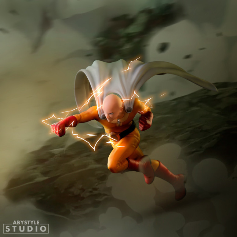 Abystyle - Saitama Super Colección de Figuras 1/10 - One-Punch Man