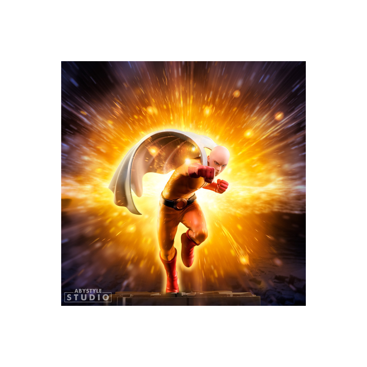 Abystyle - Saitama Super Colección de Figuras 1/10 - One-Punch Man
