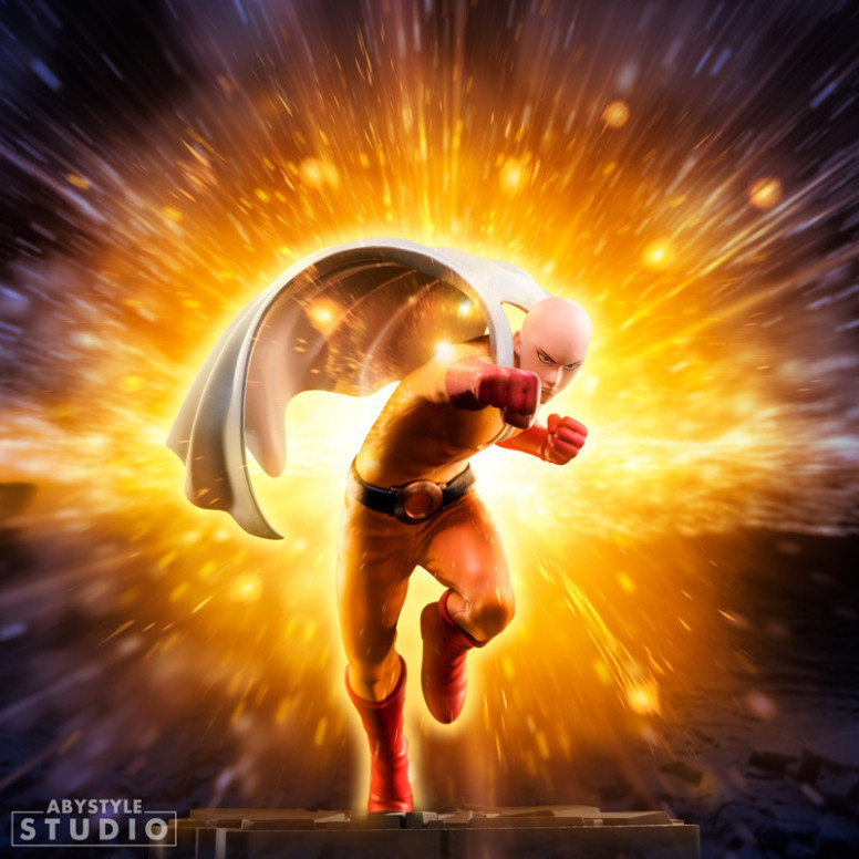 Abystyle - Saitama Super Colección de Figuras 1/10 - One-Punch Man