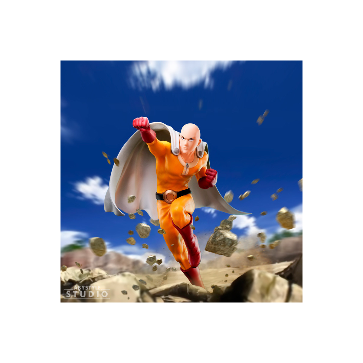 Abystyle - Saitama Super Colección de Figuras 1/10 - One-Punch Man