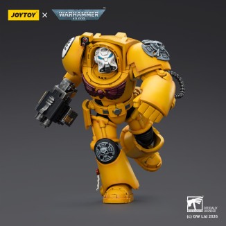JoyToy Space Marines - Imperial Fists - Terminator 2 con Power Fist y Storm Bolter 1/18 - Warhammer 40k