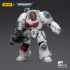 JoyToy Space Marines - Cicatrices Blancas - Terminator 3 con Puño de Poder y Cañón de Asalto 1/18 - Warhammer 40k