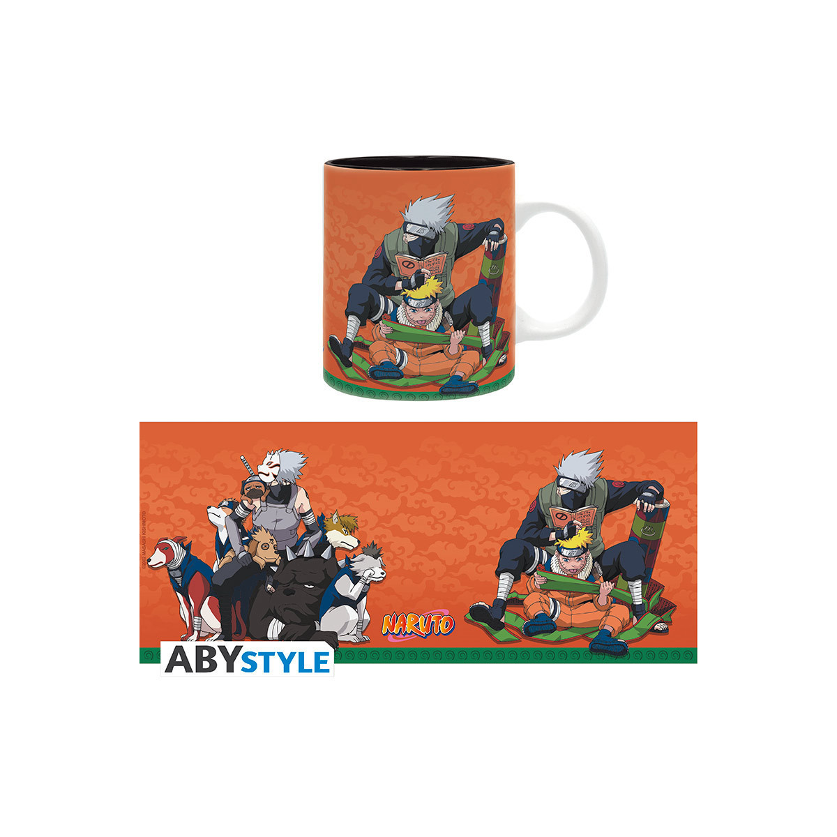 ABYstyle - Naruto - Taza 320 ml - Illusatrations Kakashi