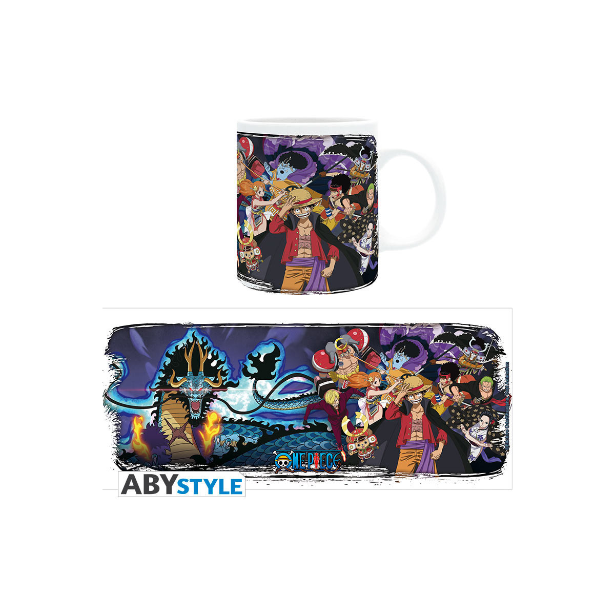 ABYstyle - One Piece - Taza - 320 ml - Wano raid