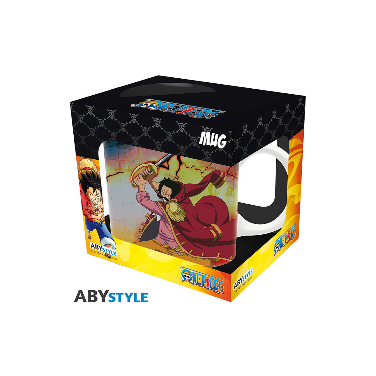 ABYstyle - One Piece - Taza - 320 ml - Roger vs Barbablanca