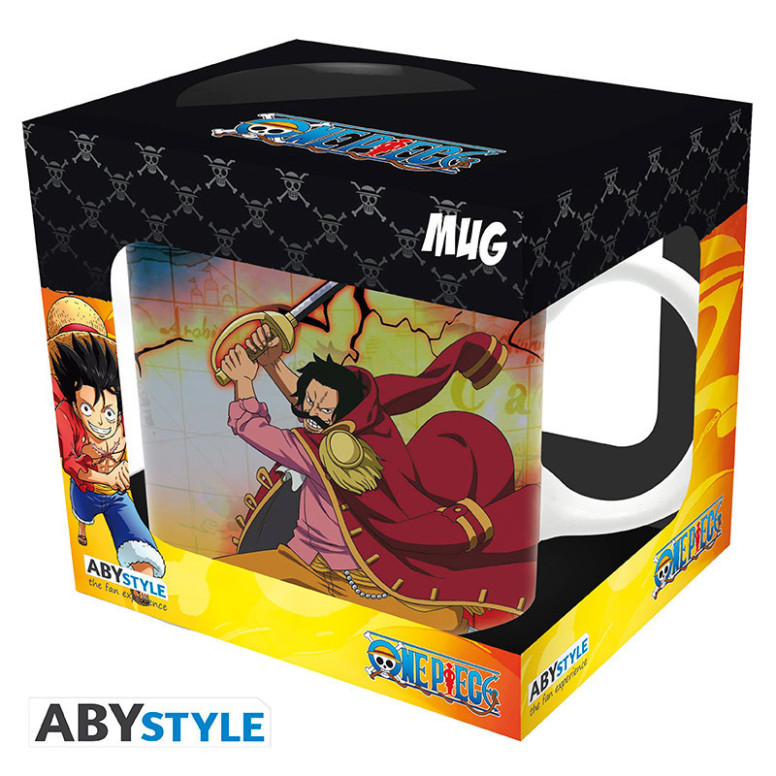 ABYstyle - One Piece - Taza - 320 ml - Roger vs Barbablanca