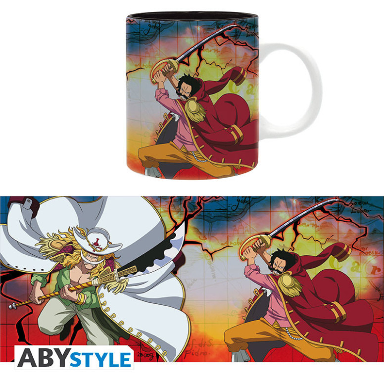ABYstyle - One Piece - Taza - 320 ml - Roger vs Barbablanca