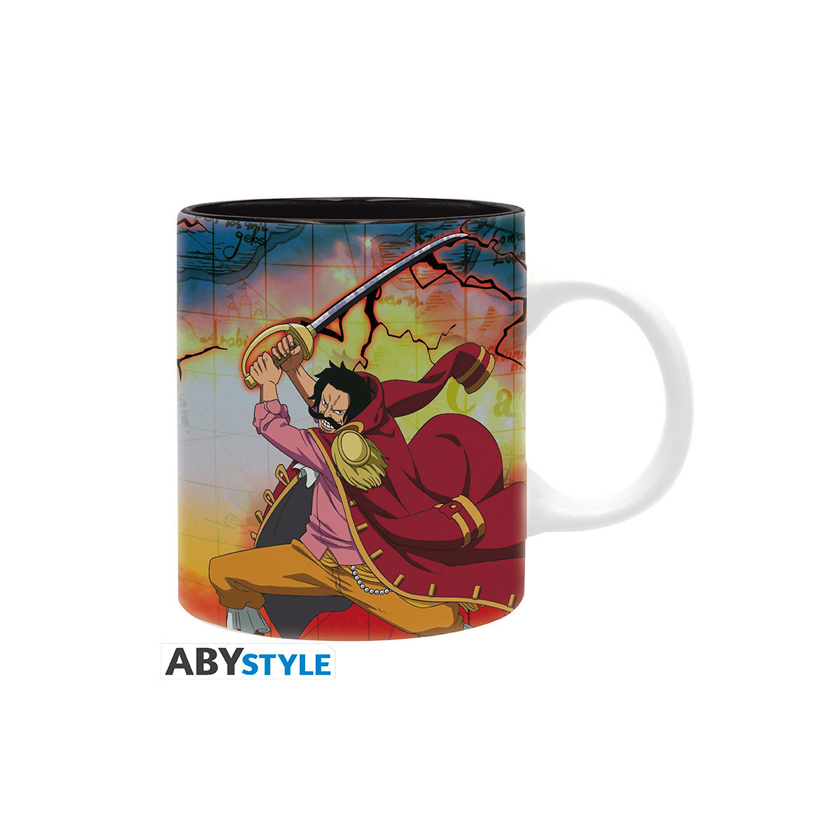 ABYstyle - One Piece - Taza - 320 ml - Roger vs Barbablanca