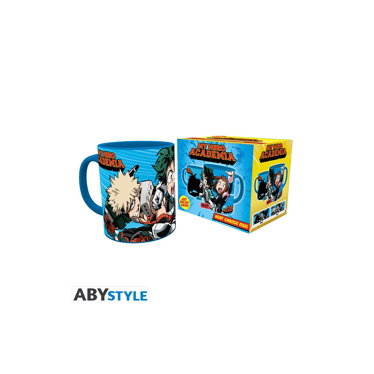 ABYstyle - My Hero Academia - Taza termo-reactiva 320 ml - Hero