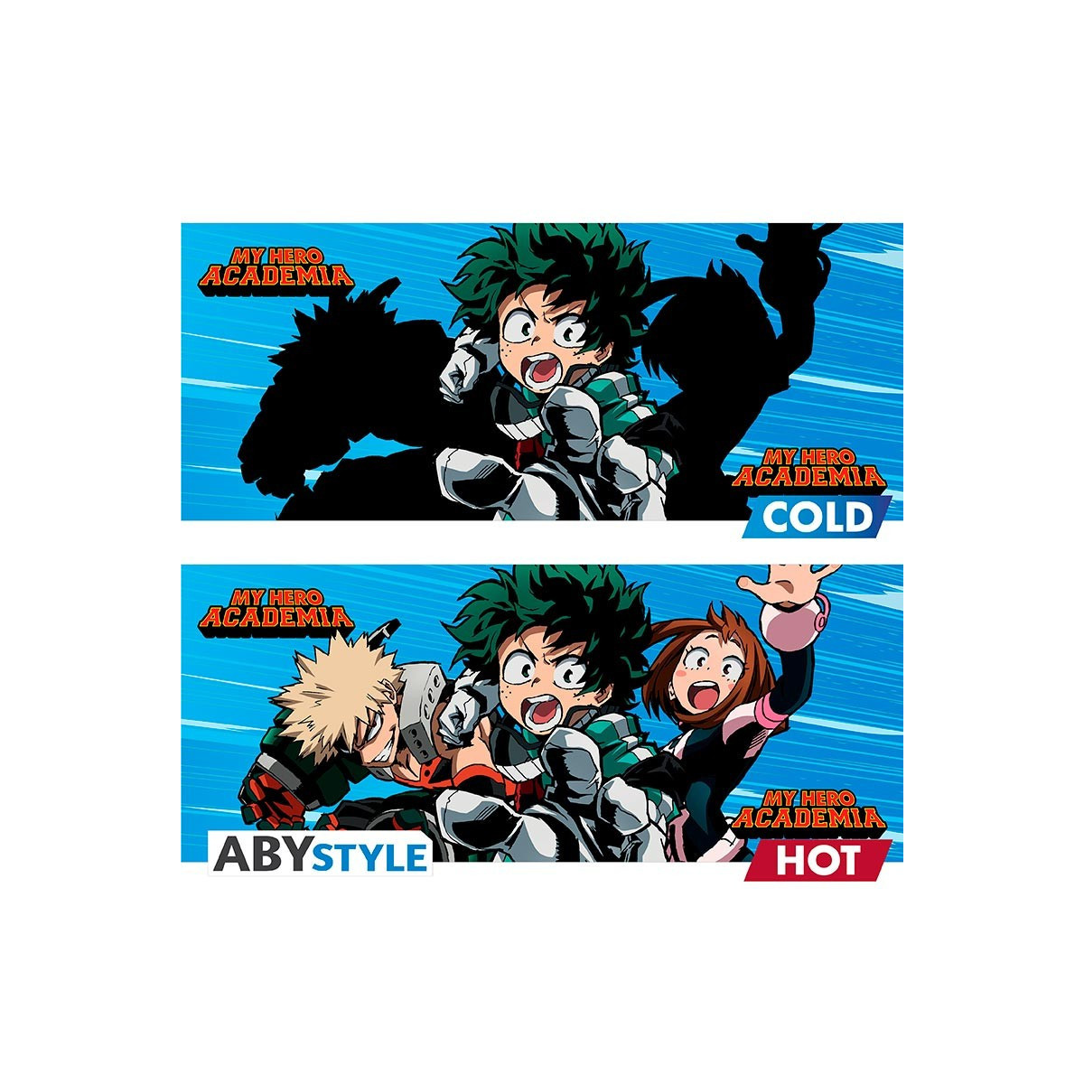 ABYstyle - My Hero Academia - Taza termo-reactiva 320 ml - Hero