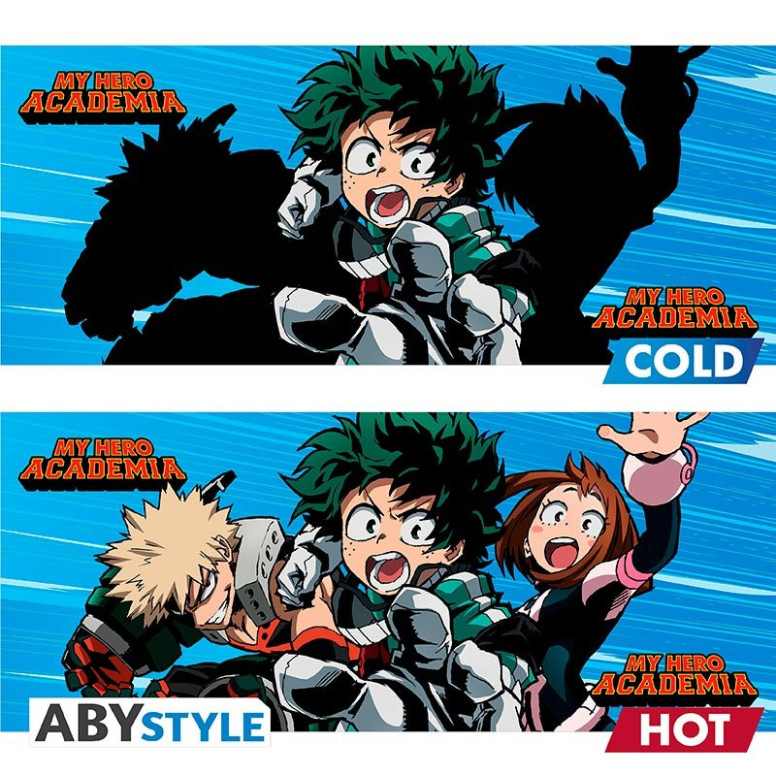 ABYstyle - My Hero Academia - Taza termo-reactiva 320 ml - Hero