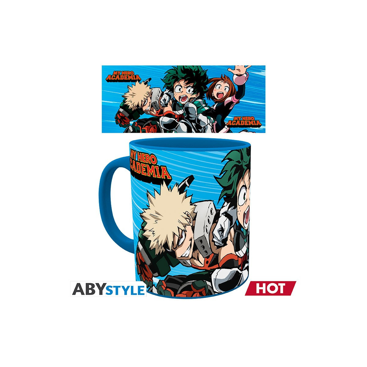 ABYstyle - My Hero Academia - Taza termo-reactiva 320 ml - Hero