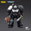 JoyToy Space Marines - Guardia Cuervo - Terminator 1 con Power Sword y Storm Bolter 1/18 - Warhammer 40k