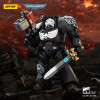JoyToy Space Marines - Guardia Cuervo - Terminator 1 con Power Sword y Storm Bolter 1/18 - Warhammer 40k