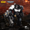 JoyToy Space Marines - Guardia Cuervo - Terminator 3 con Puño de Poder y Cañón de Asalto 1/18 - Warhammer 40k