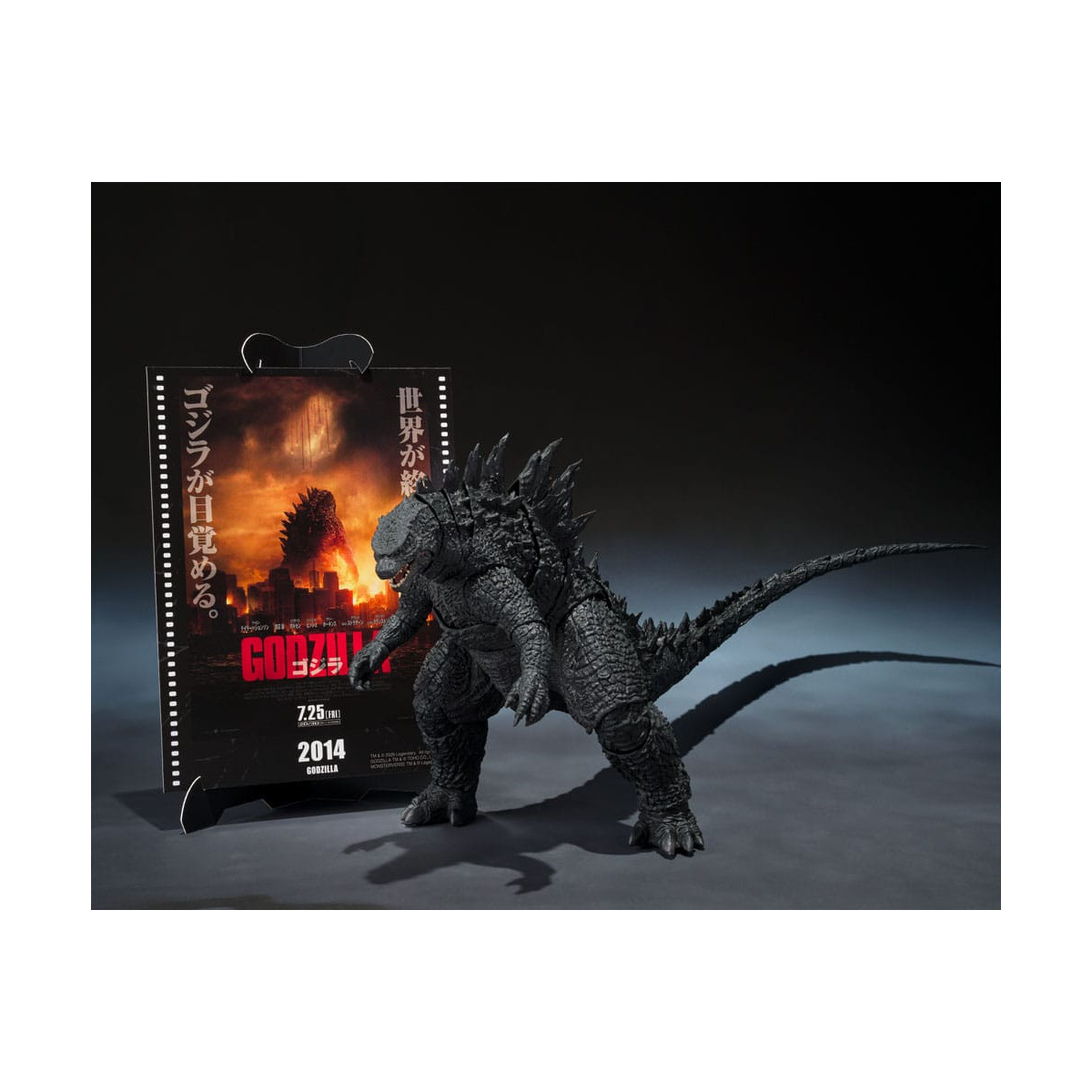 Bandai SH Monsterarts - Godzilla Película Graphic Plus - Godzilla (2014)
