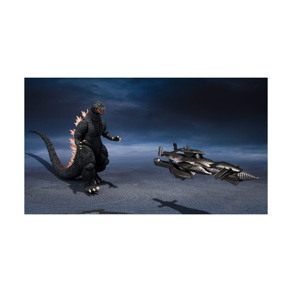 Bandai Tamashii - SH Monsterarts - Godzilla Heat Ray Ver. vs. Nuevo Gotengo - Godzilla: Final Wars (2004)