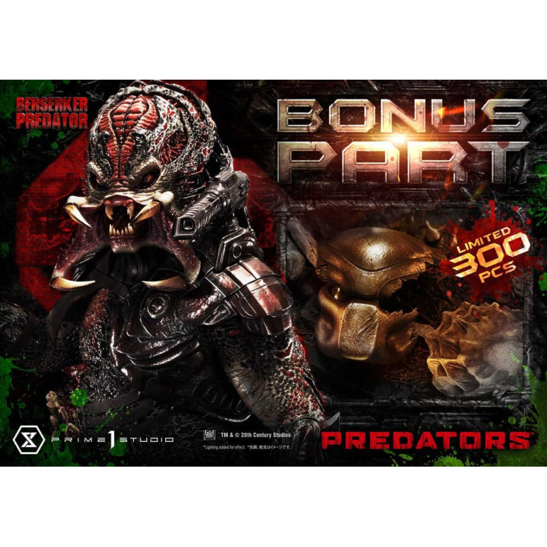 Prime 1 Studio - Predators - Berserker Predator Deluxe Bonus Version Premium Masterline Series 1/3