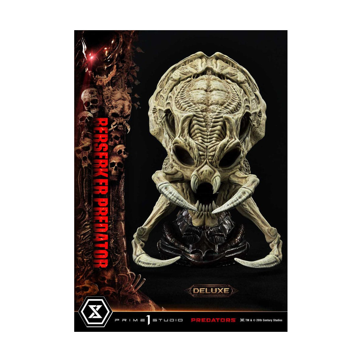 Prime 1 Studio - Predators - Berserker Predator Deluxe Bonus Version Premium Masterline Series 1/3
