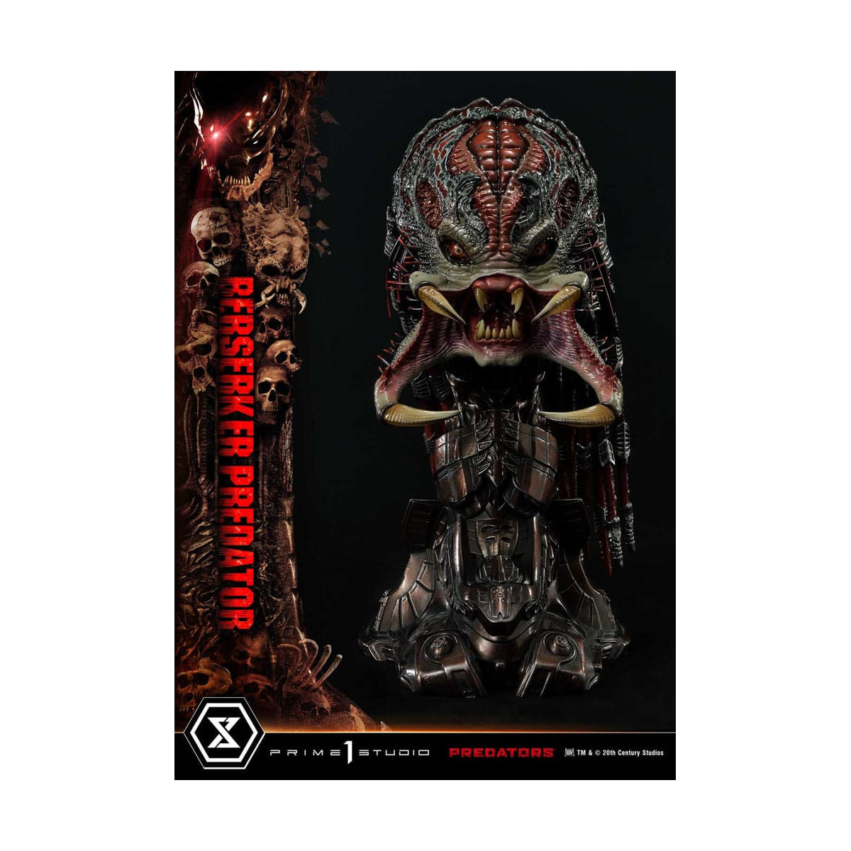 Prime 1 Studio - Predators - Berserker Predator Deluxe Bonus Version Premium Masterline Series 1/3