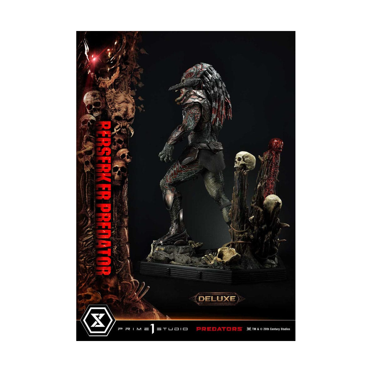 Prime 1 Studio - Predators - Berserker Predator Deluxe Bonus Version Premium Masterline Series 1/3