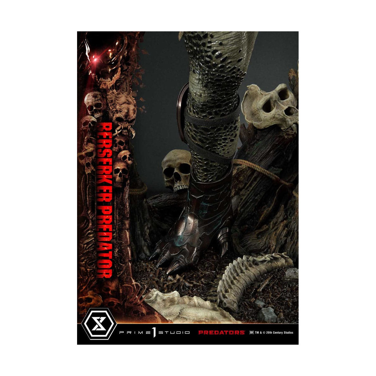 Prime 1 Studio - Predators - Berserker Predator Deluxe Bonus Version Premium Masterline Series 1/3