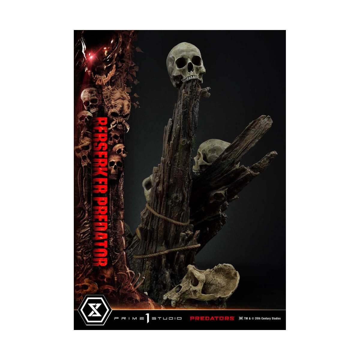 Prime 1 Studio - Predators - Berserker Predator Deluxe Bonus Version Premium Masterline Series 1/3