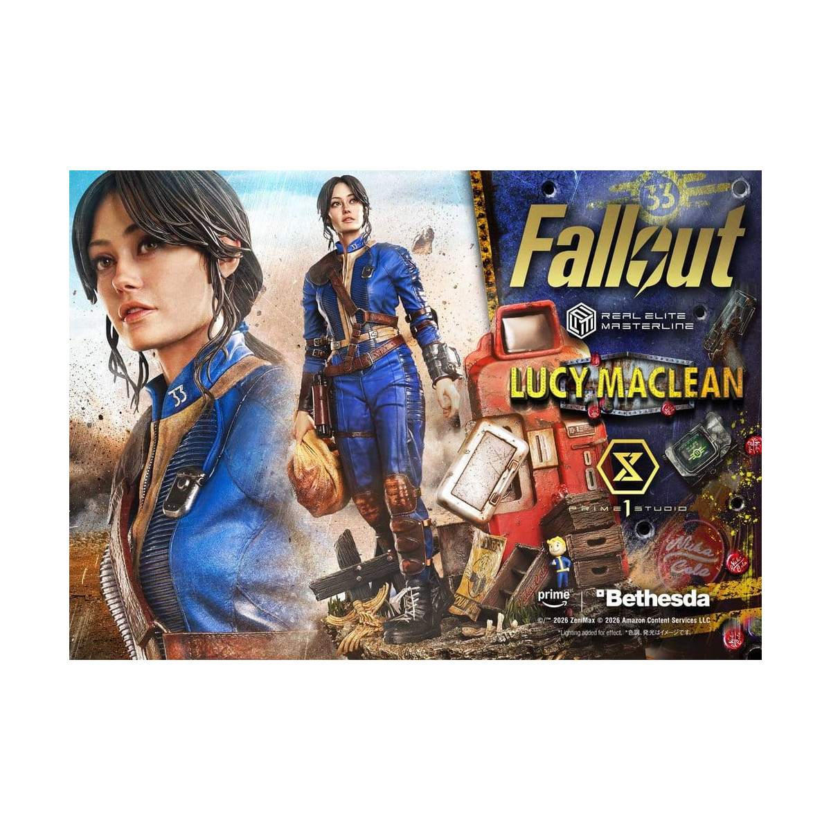 Prime 1 Studio - Fallout (Serie de TV) - Lucy MacLean Bonus Version - Real Elite Masterline Series 1/4