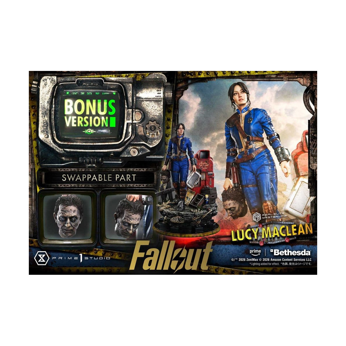 Prime 1 Studio - Fallout (Serie de TV) - Lucy MacLean Bonus Version - Real Elite Masterline Series 1/4