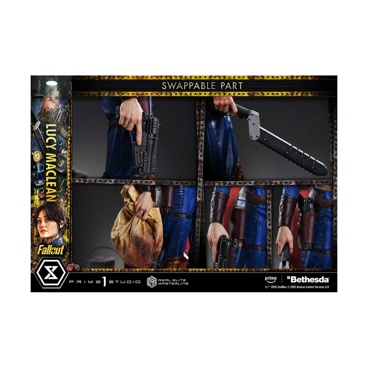 Prime 1 Studio - Fallout (Serie de TV) - Lucy MacLean Bonus Version - Real Elite Masterline Series 1/4