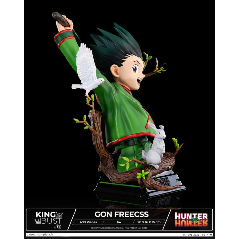 Cartoon Kingdom - Rey Busto Gon Freecss 1/4 - Hunter × Hunter - Edición Limitada