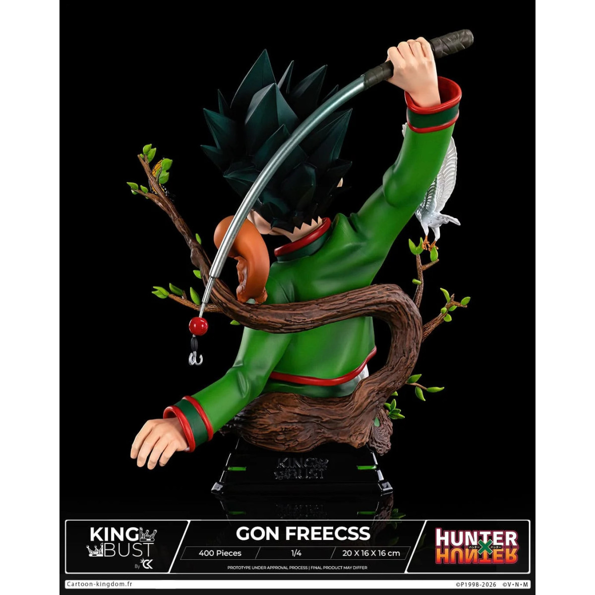 Cartoon Kingdom - Rey Busto Gon Freecss 1/4 - Hunter × Hunter - Edición Limitada