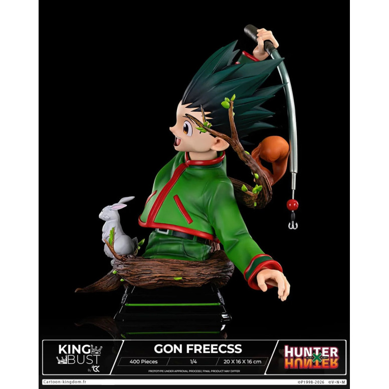 Cartoon Kingdom - Rey Busto Gon Freecss 1/4 - Hunter × Hunter - Edición Limitada