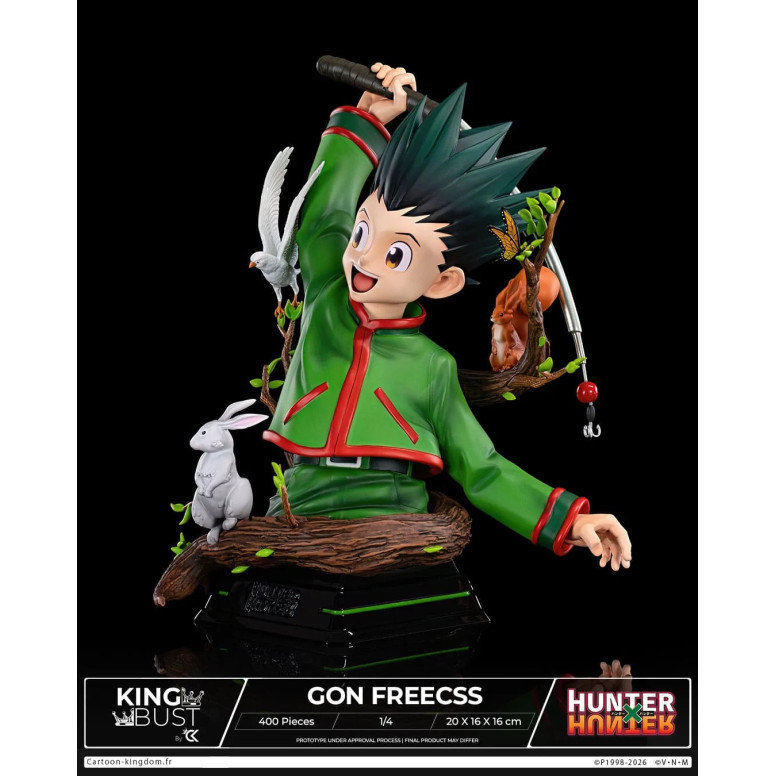 Cartoon Kingdom - Rey Busto Gon Freecss 1/4 - Hunter × Hunter - Edición Limitada